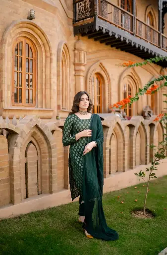 EVERGREEN ELEGANCE - 3 piece